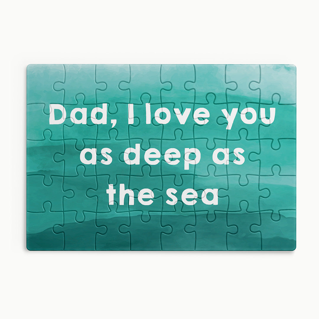 Pre-made Father's Day Puzzles