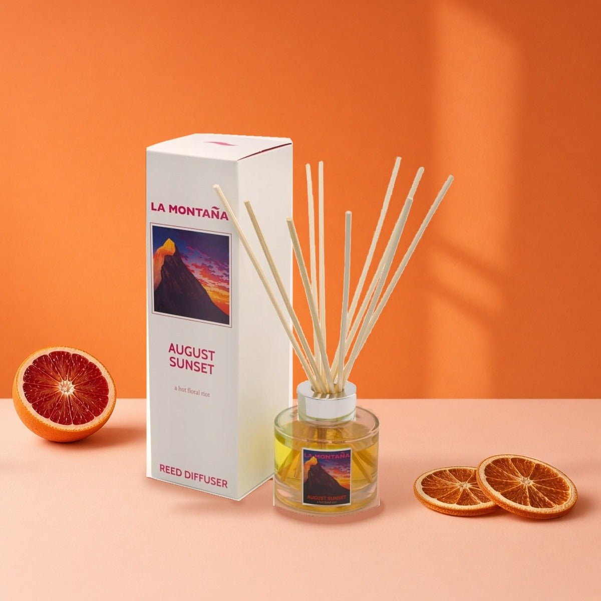 La Montana「八月夕陽」竹製擴香棒 - BetterThanFlowers