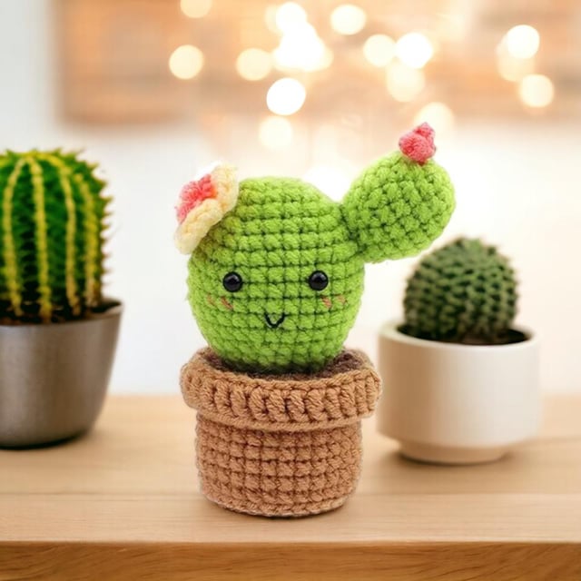 Beginner Cactus Crochet Kit - BetterThanFlowers
