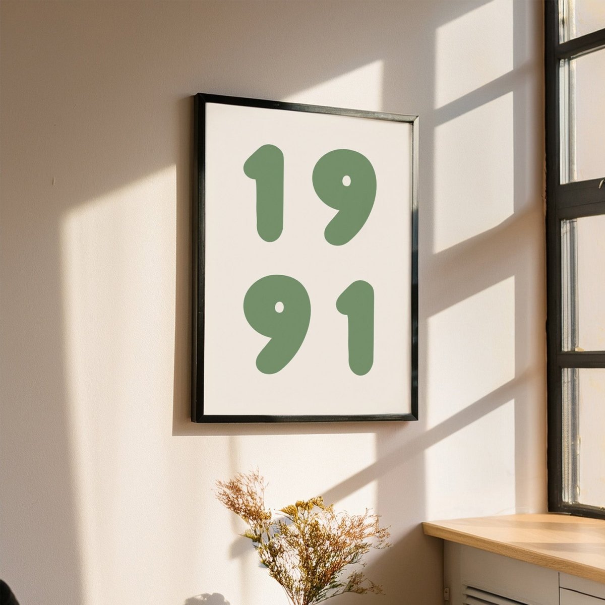 Birth year poster - BetterThanFlowers