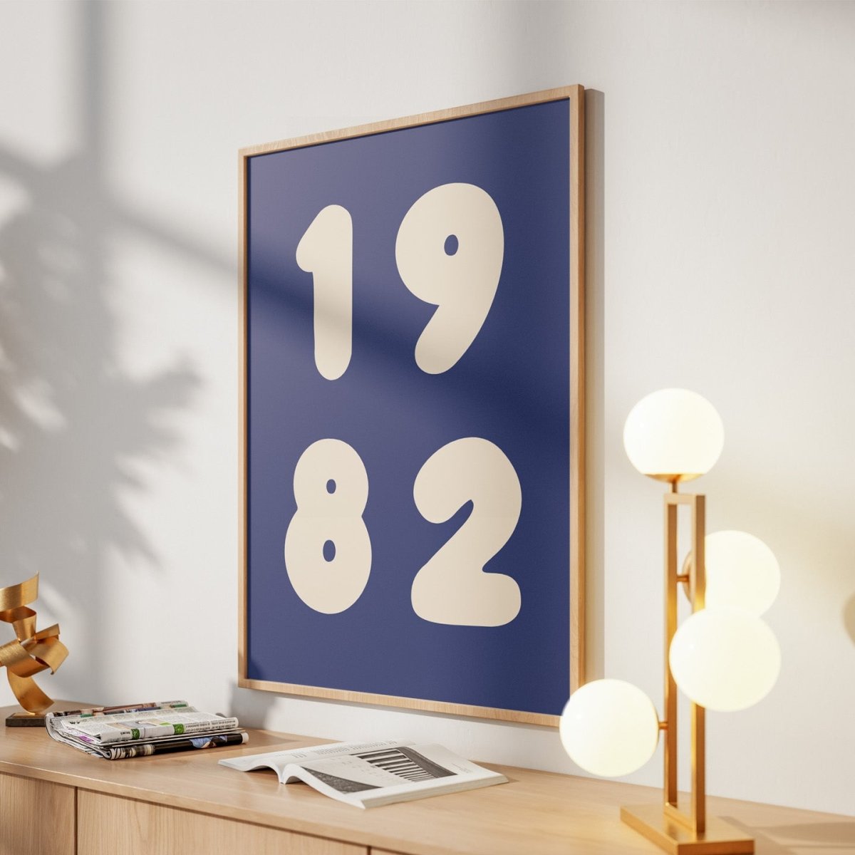 Birth year poster - BetterThanFlowers