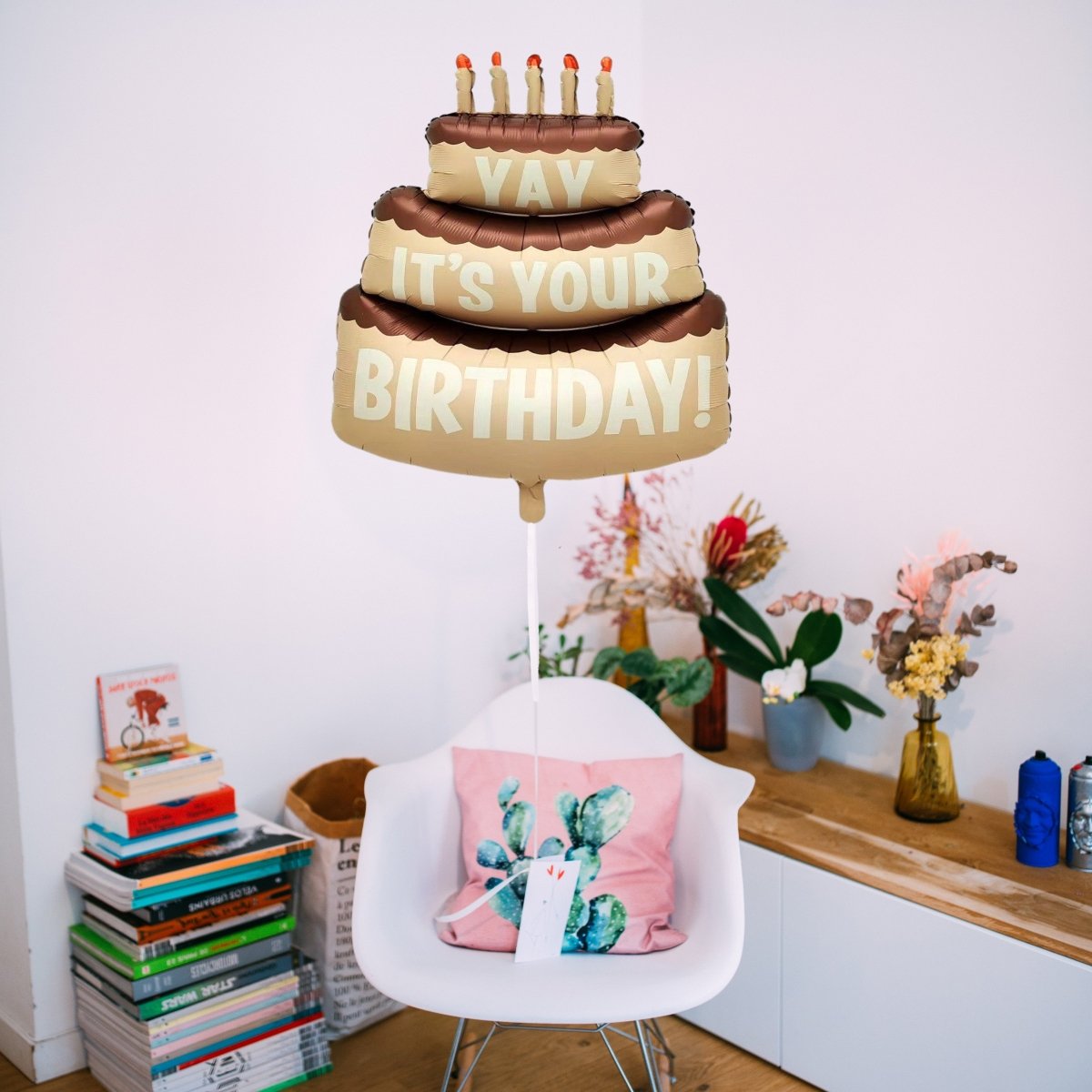 Birthday Cake Balloon in a box - BetterThanFlowers