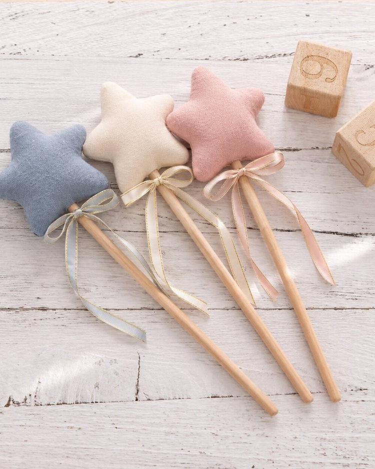 Birthday Star Wand Rattle (Multiple Color Options) - BetterThanFlowers