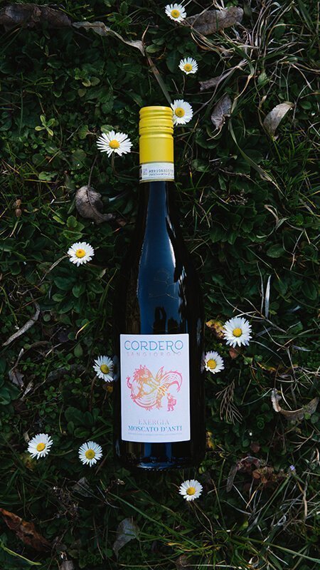 Bottle of Sparkling Wine - Exergia Moscato D'asti - Cordero San Giorgio - BetterThanFlowers