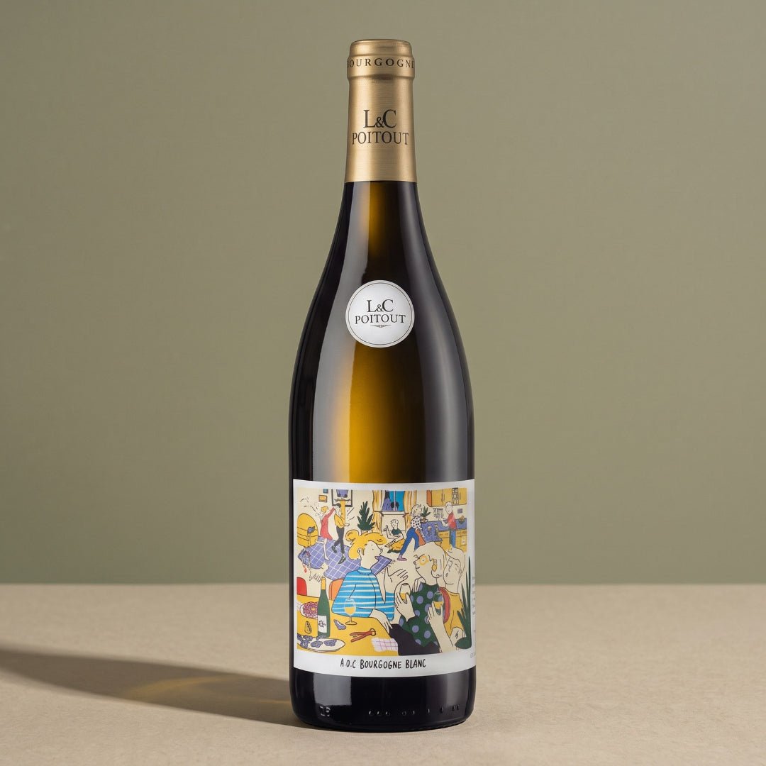 Bottle of White Wine - L&C Poitout, Bourgogne Tonnerre, 2023 - BetterThanFlowers