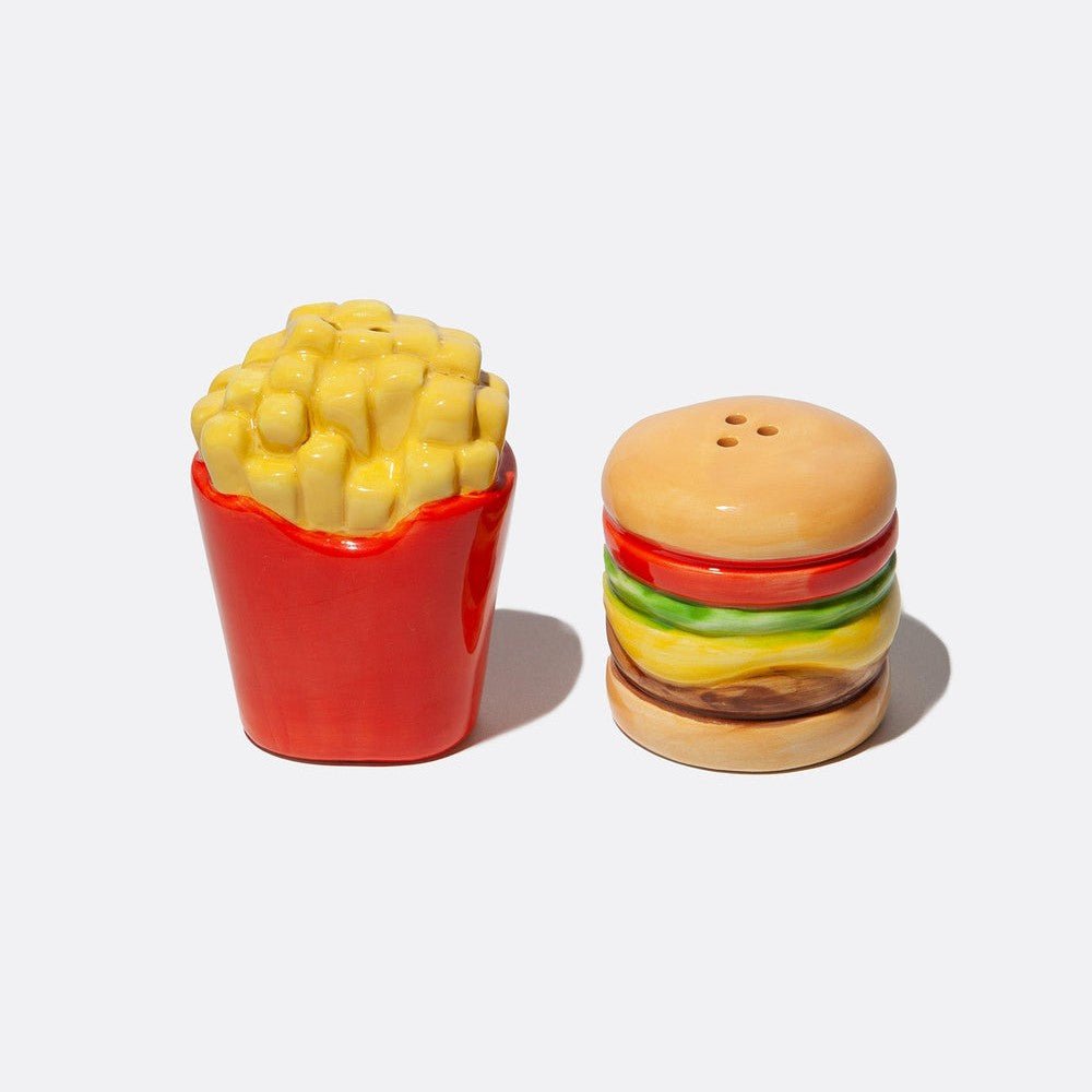 Burger & Fries Salt and Pepper Shakers - BetterThanFlowers