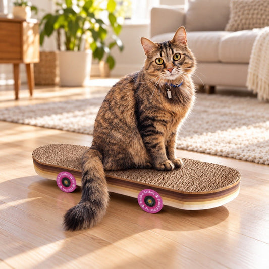 Cat Scratch Skateboard - BetterThanFlowers