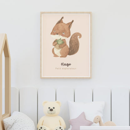 Children's animal poster - BetterThanFlowers