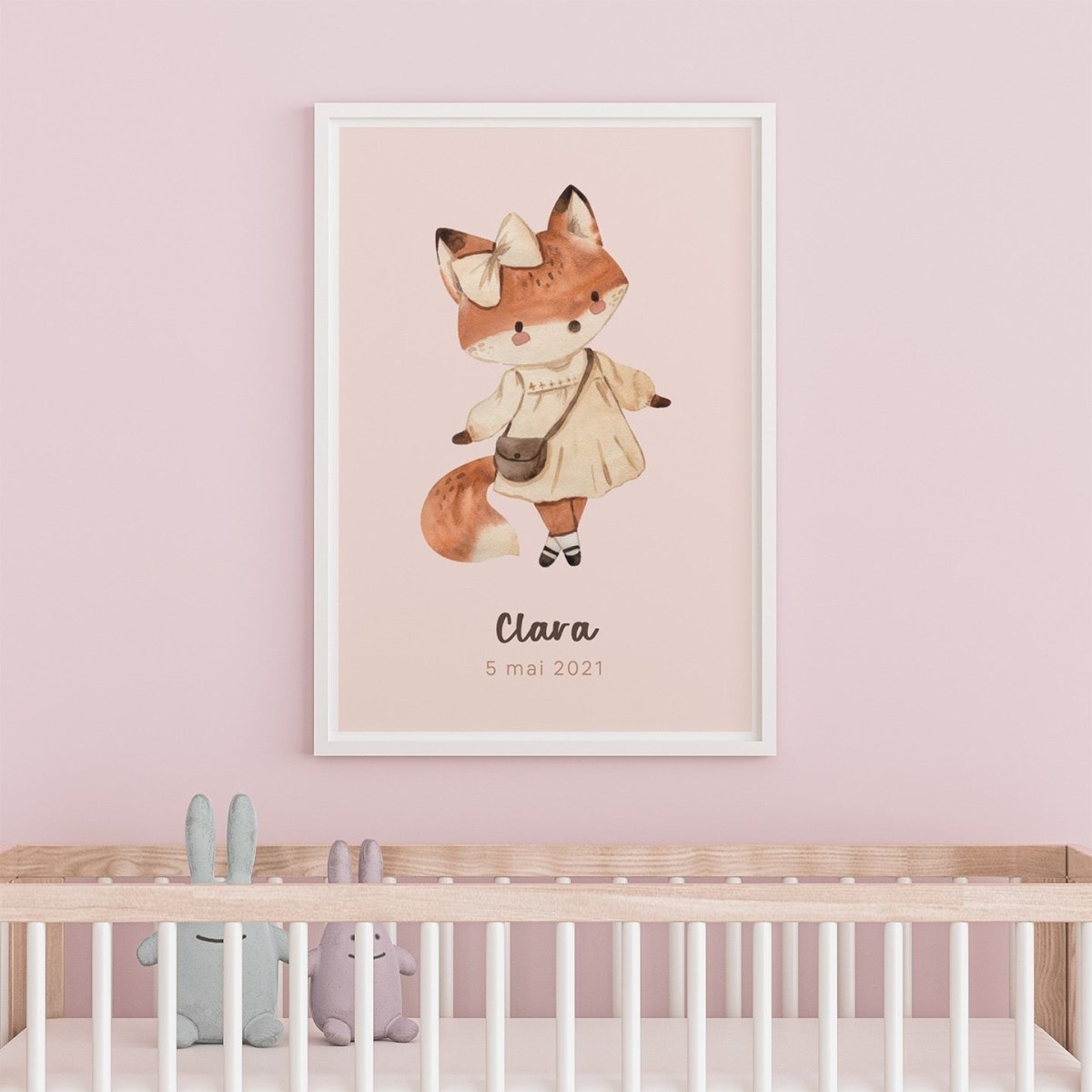 Children's animal poster - BetterThanFlowers