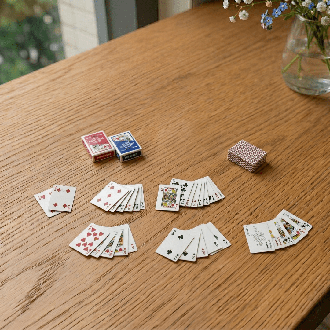 DIY（真的）迷你撲克牌 - 免費 - BetterThanFlowers