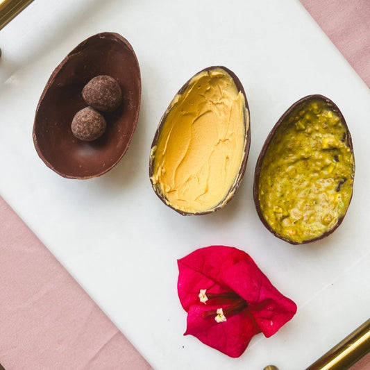 Easter Egg Trio by Conspiracy Chocolate - BetterThanFlowers