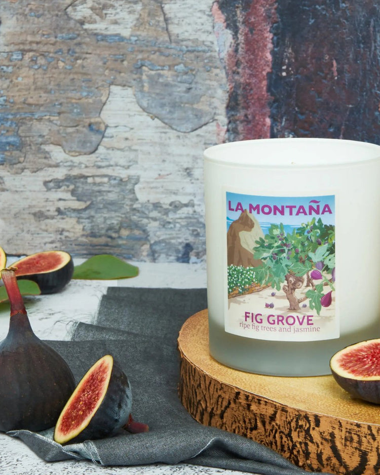 Fig Grove Scented Candle by La Montaña - BetterThanFlowers