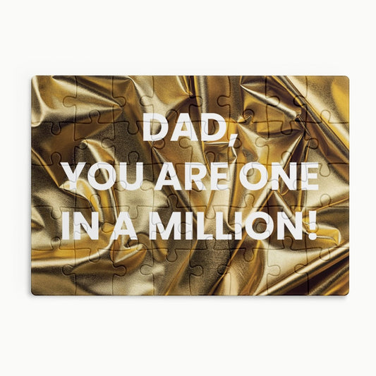 Gold Father's Day Puzzle - BetterThanFlowers