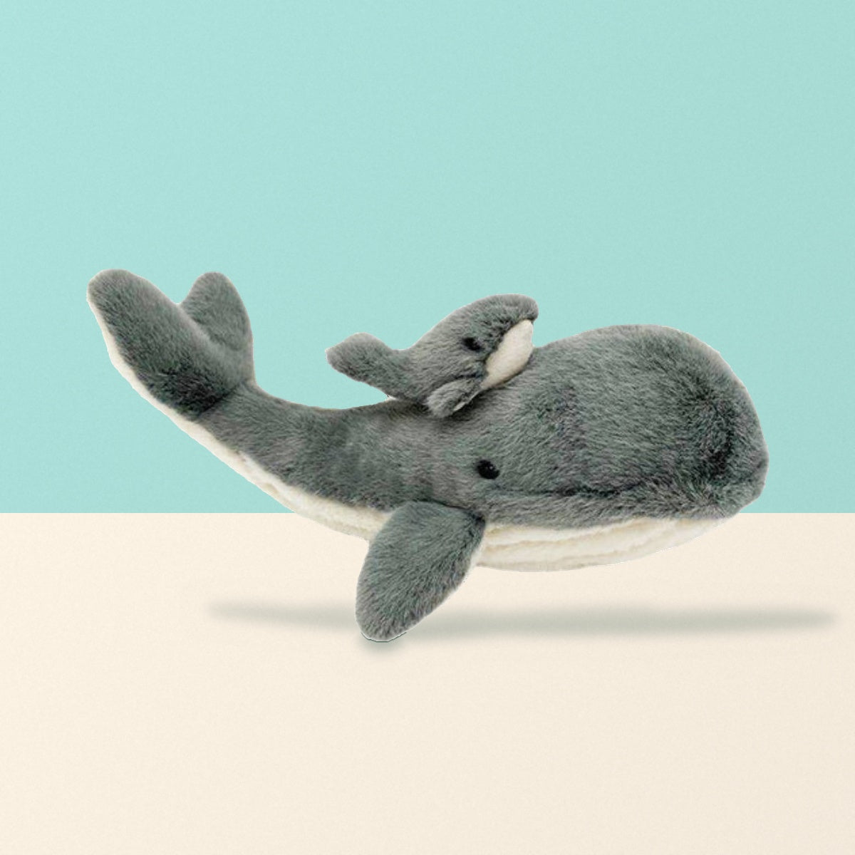 Haven Whale & Baby Plush Toy - BetterThanFlowers