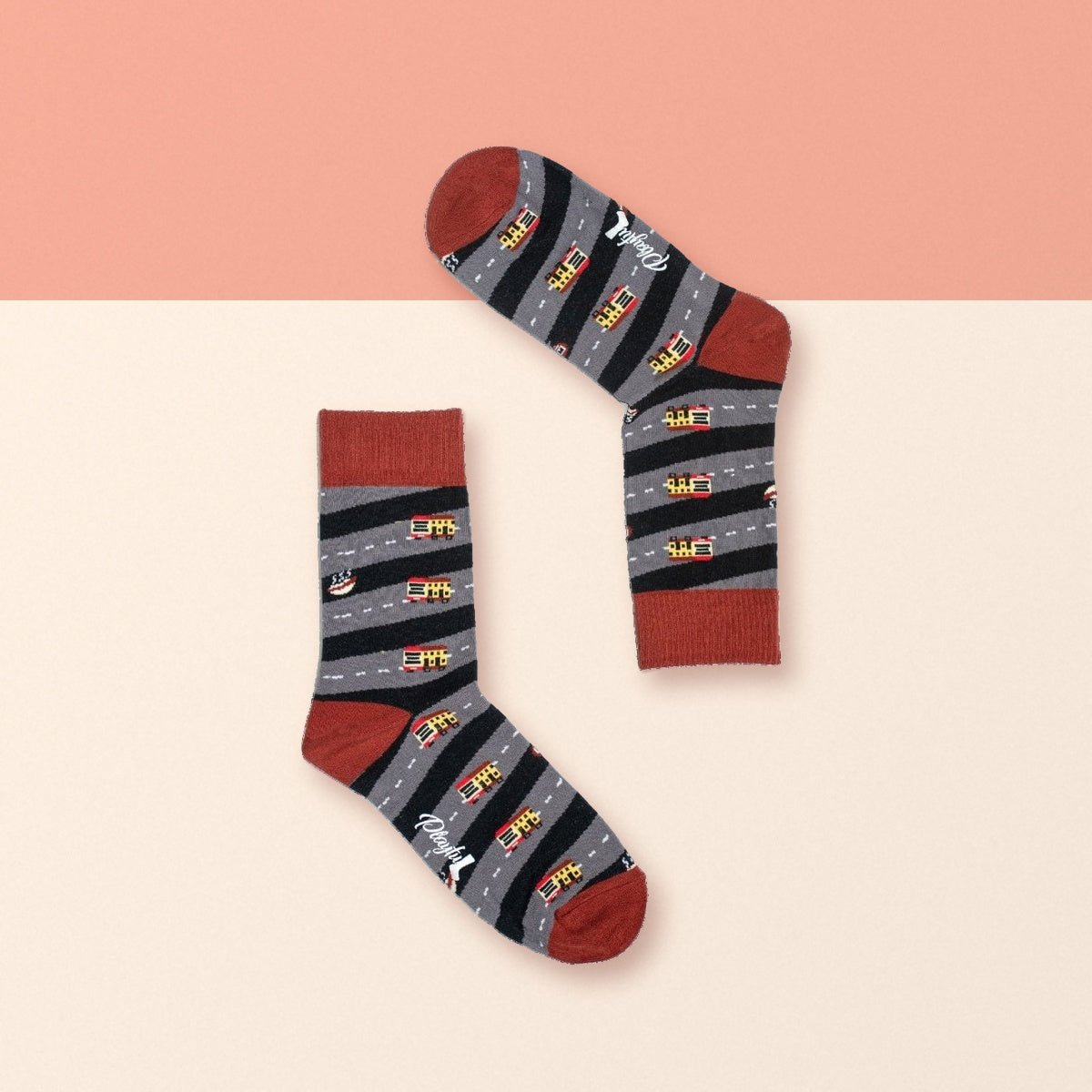 Hot Dog Bus Socks by Playful - BetterThanFlowers