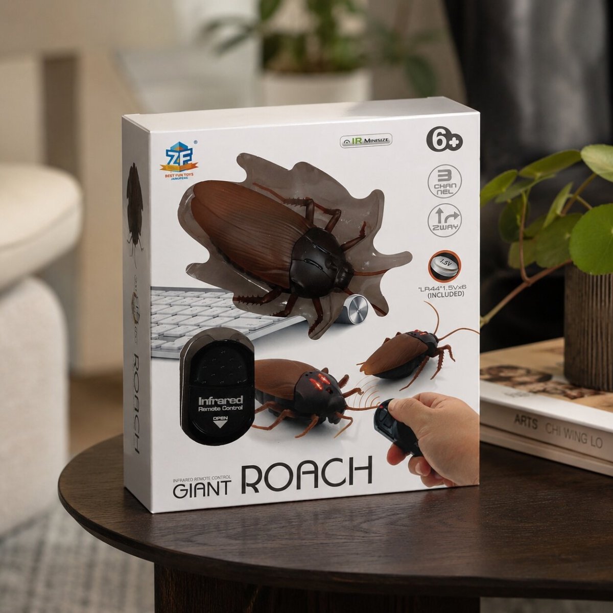 Infrared Remote Control Giant Roach - BetterThanFlowers