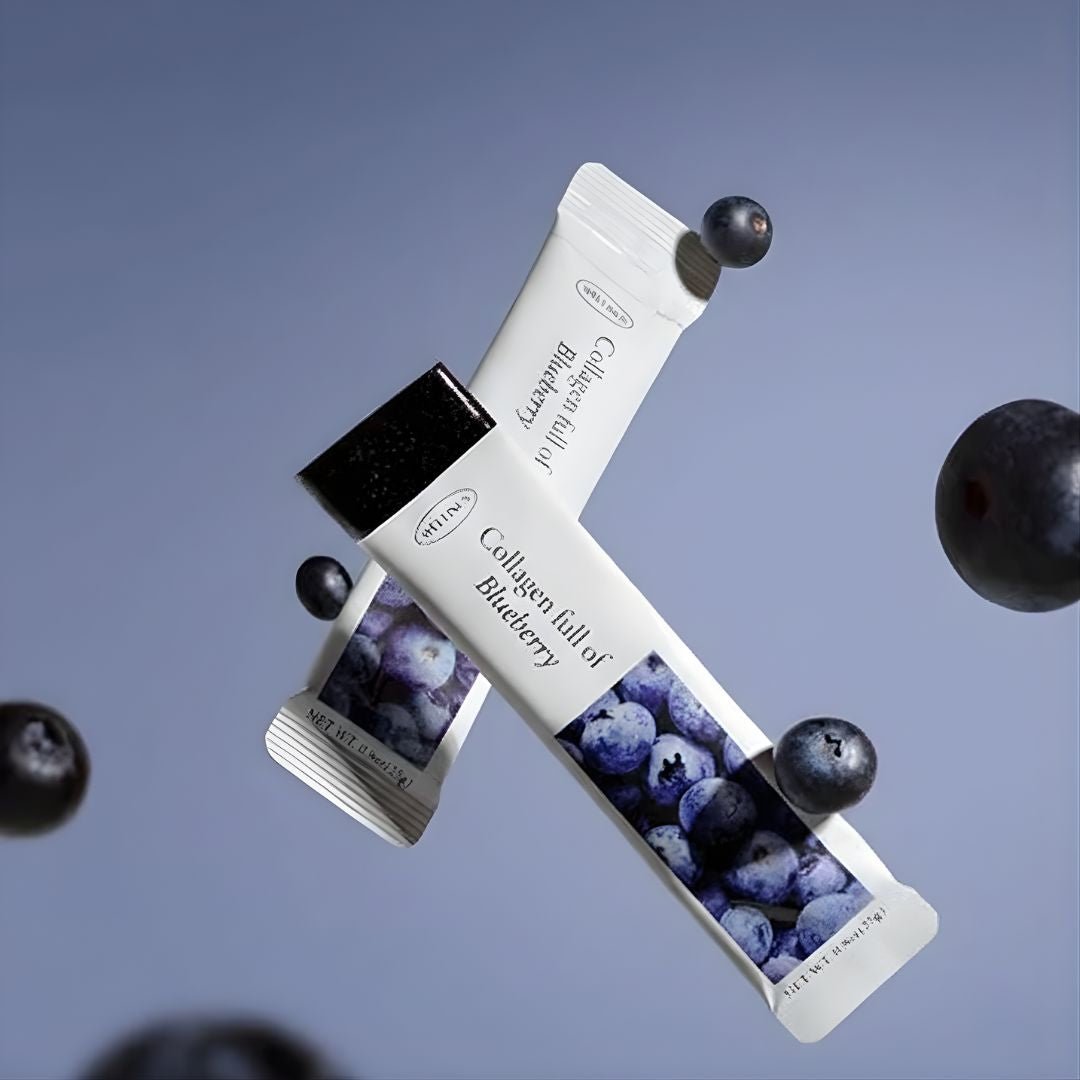 Korean Blueberry Collagen Jelly Sticks by Wellinus - BetterThanFlowers