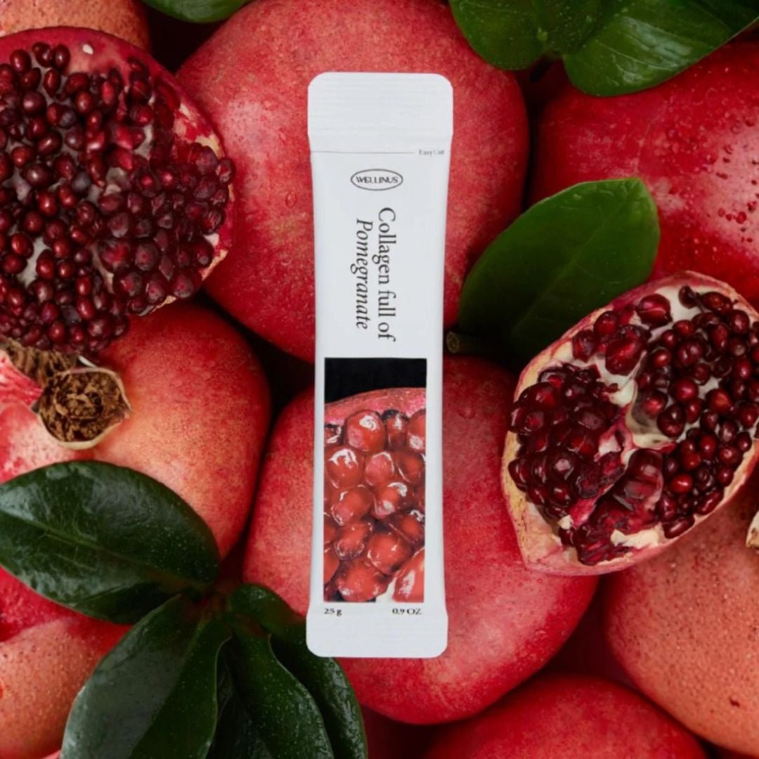 Korean Pomegranate Collagen Jelly Sticks by Wellinus - BetterThanFlowers