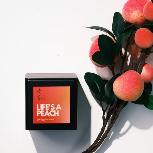 Life's a Peach Tea by MoreTea - BetterThanFlowers