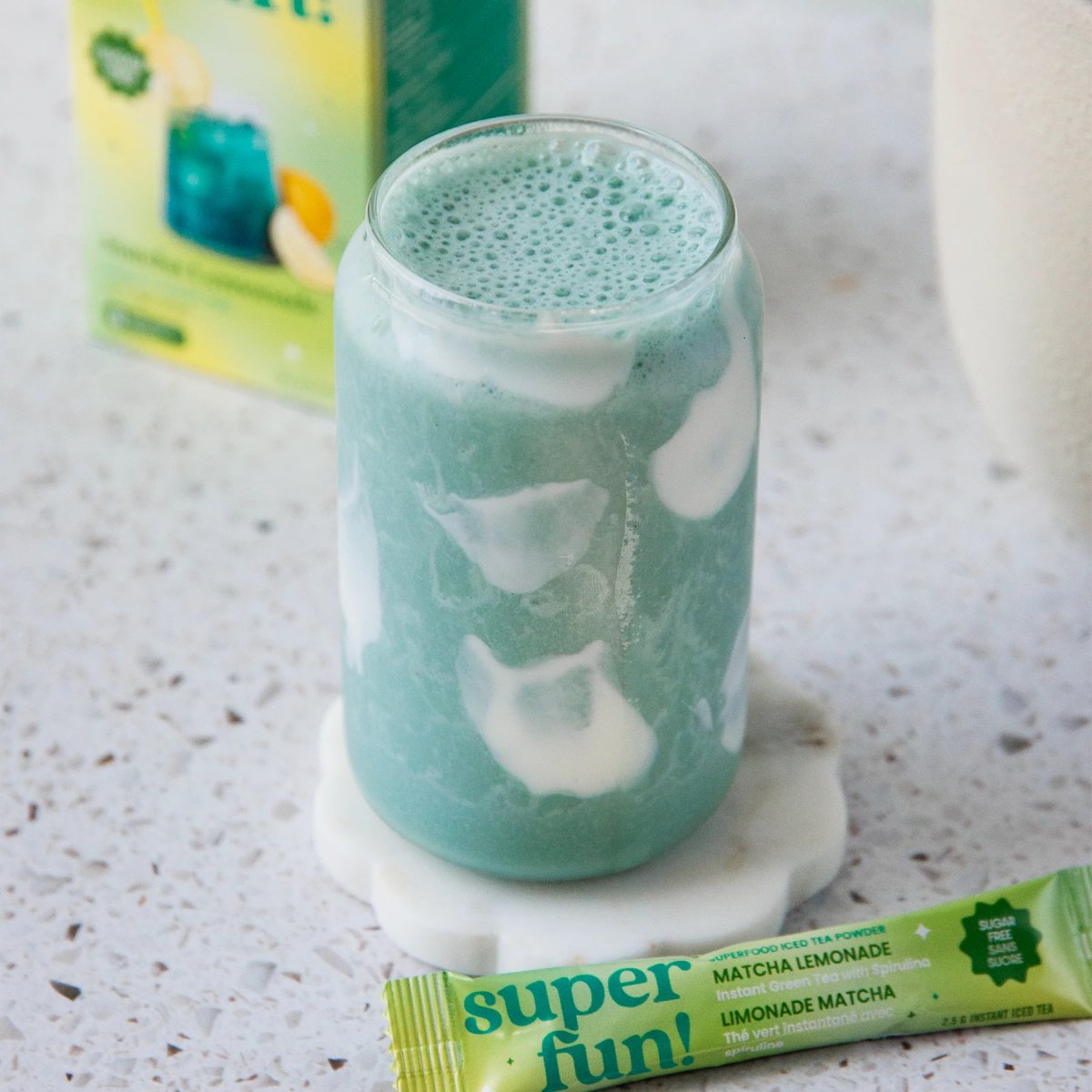 Matcha Lemonade Instant Drink Mix by Superfun! - BetterThanFlowers
