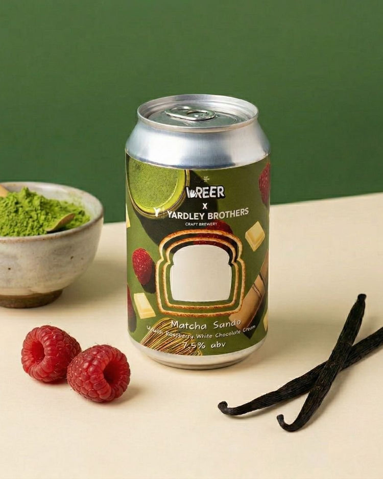 Matcha White Chocolate Raspberry Cream Ale by Breer HK - BetterThanFlowers