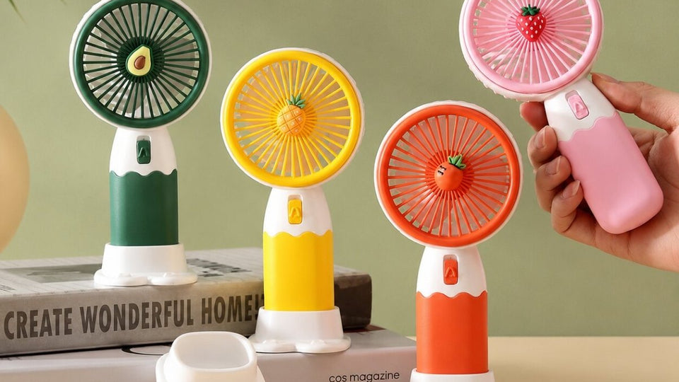 Mini Portable Handheld Fan (Multiple Color Options) - BetterThanFlowers