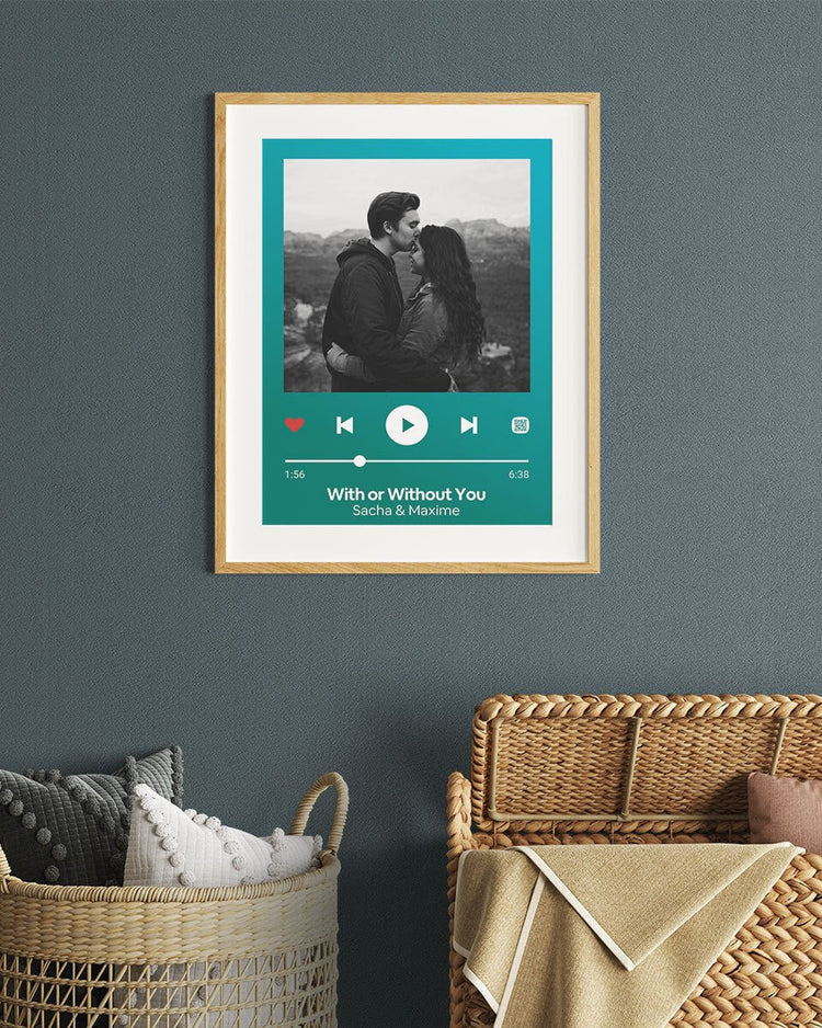 Music Player Poster - BetterThanFlowers