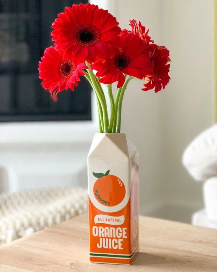 Orange Juice Flower Vase - BetterThanFlowers