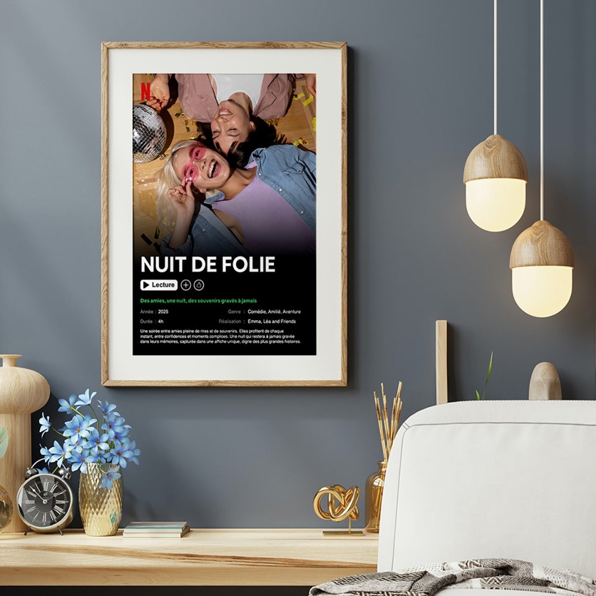 Personalized movie poster - BetterThanFlowers