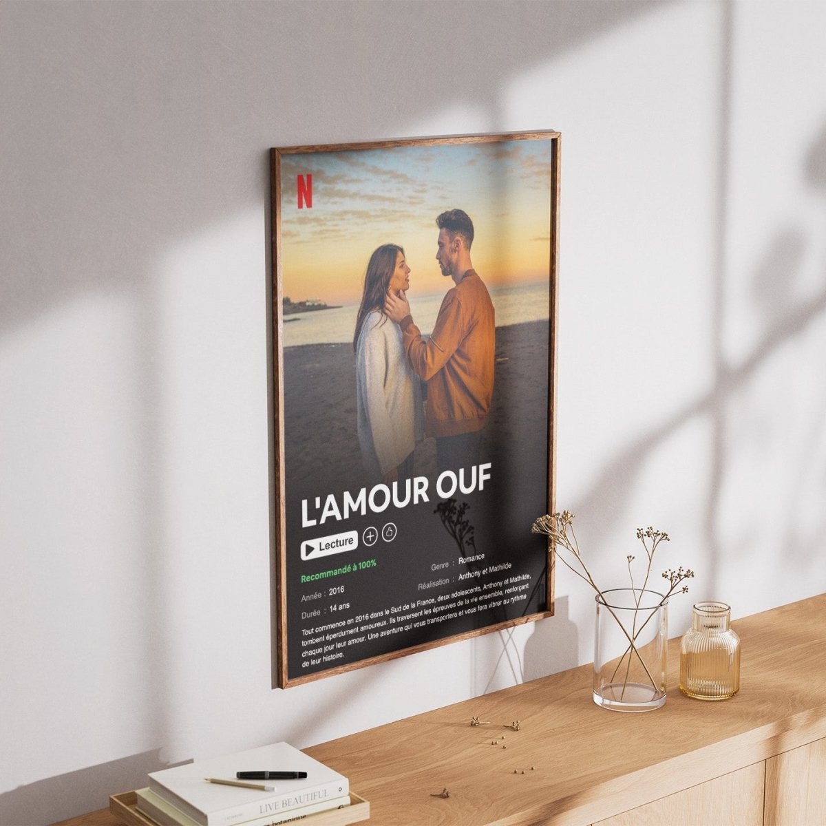 Personalized movie poster - BetterThanFlowers
