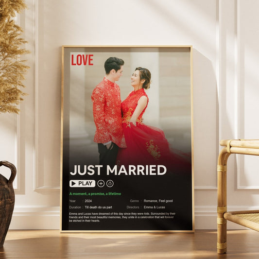 Personalized Movie Poster - BetterThanFlowers
