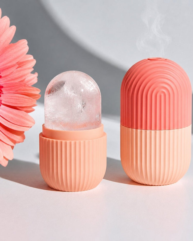 Pink Silicone Facial Ice Roller - BetterThanFlowers