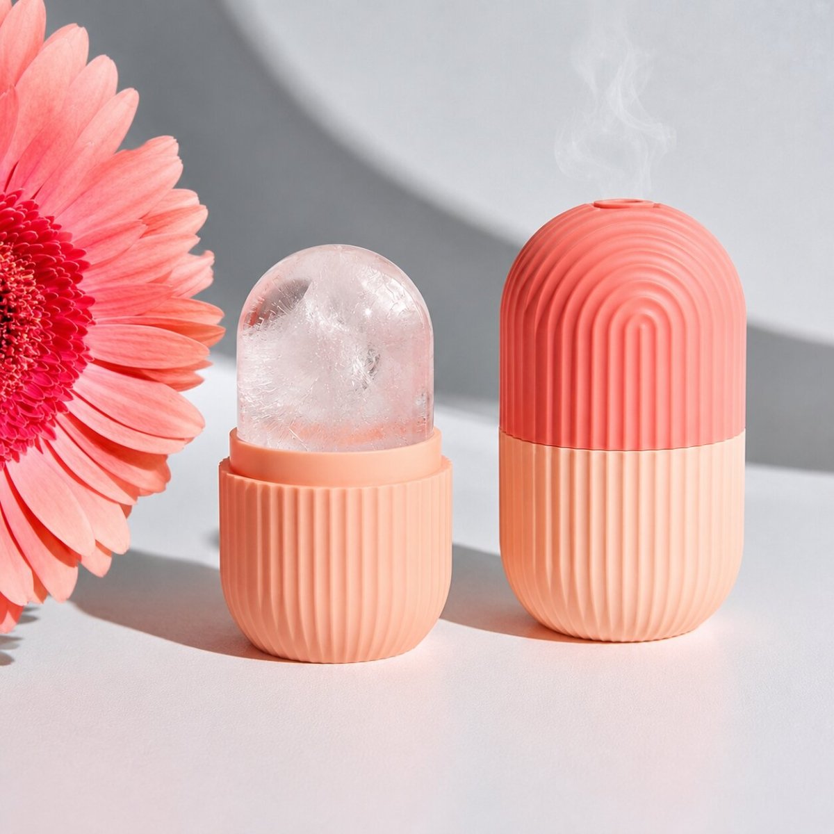 Pink Silicone Facial Ice Roller - BetterThanFlowers