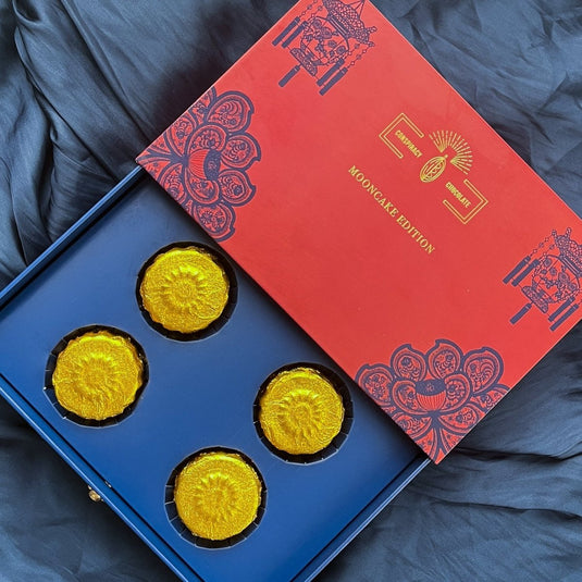 Pistachio Chocolate Mooncakes by Conspiracy Chocolate - BetterThanFlowers