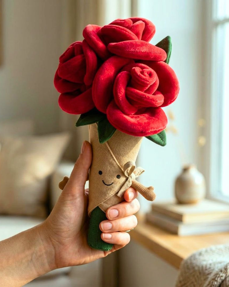 Plush Rose Bouquet - BetterThanFlowers