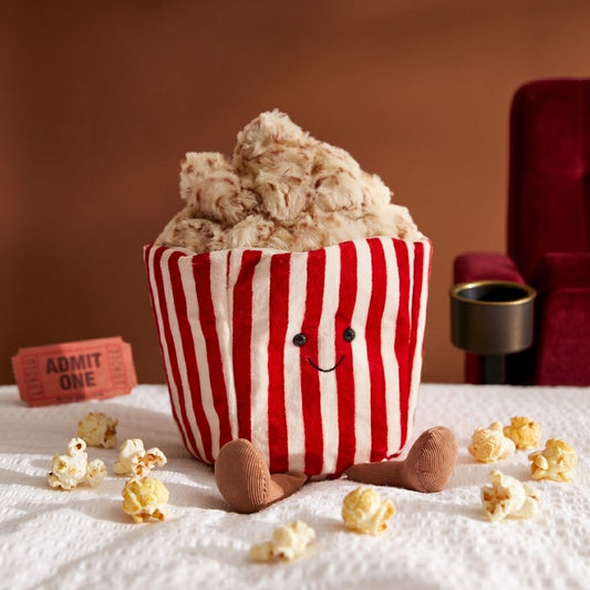 爆米花皮普絨毛玩偶