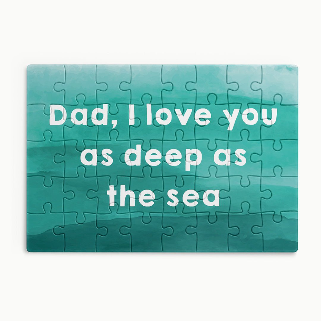 Pre - made Father's Day Puzzles - BetterThanFlowers