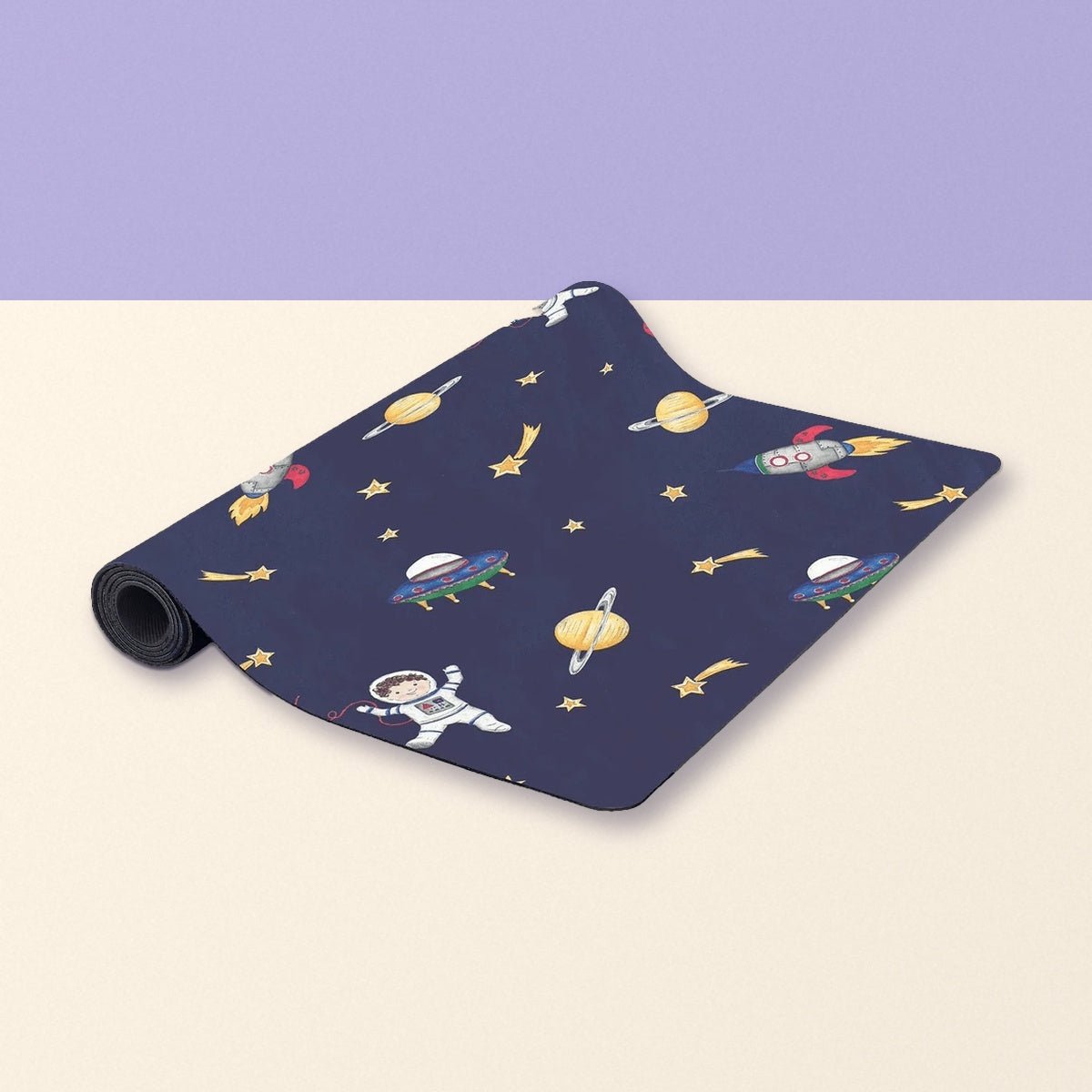 Printed Kids Yoga Mat by Mindful & Co Kids - BetterThanFlowers