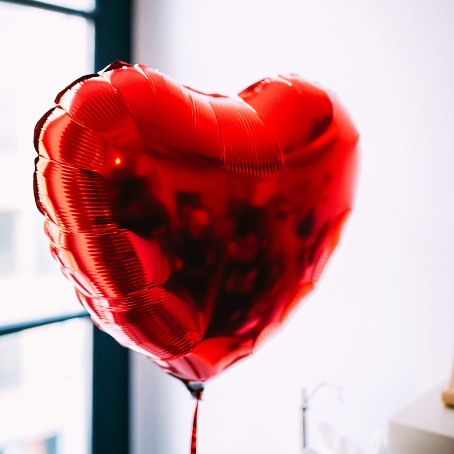 Red Heart Shaped Balloon in a box - BetterThanFlowers
