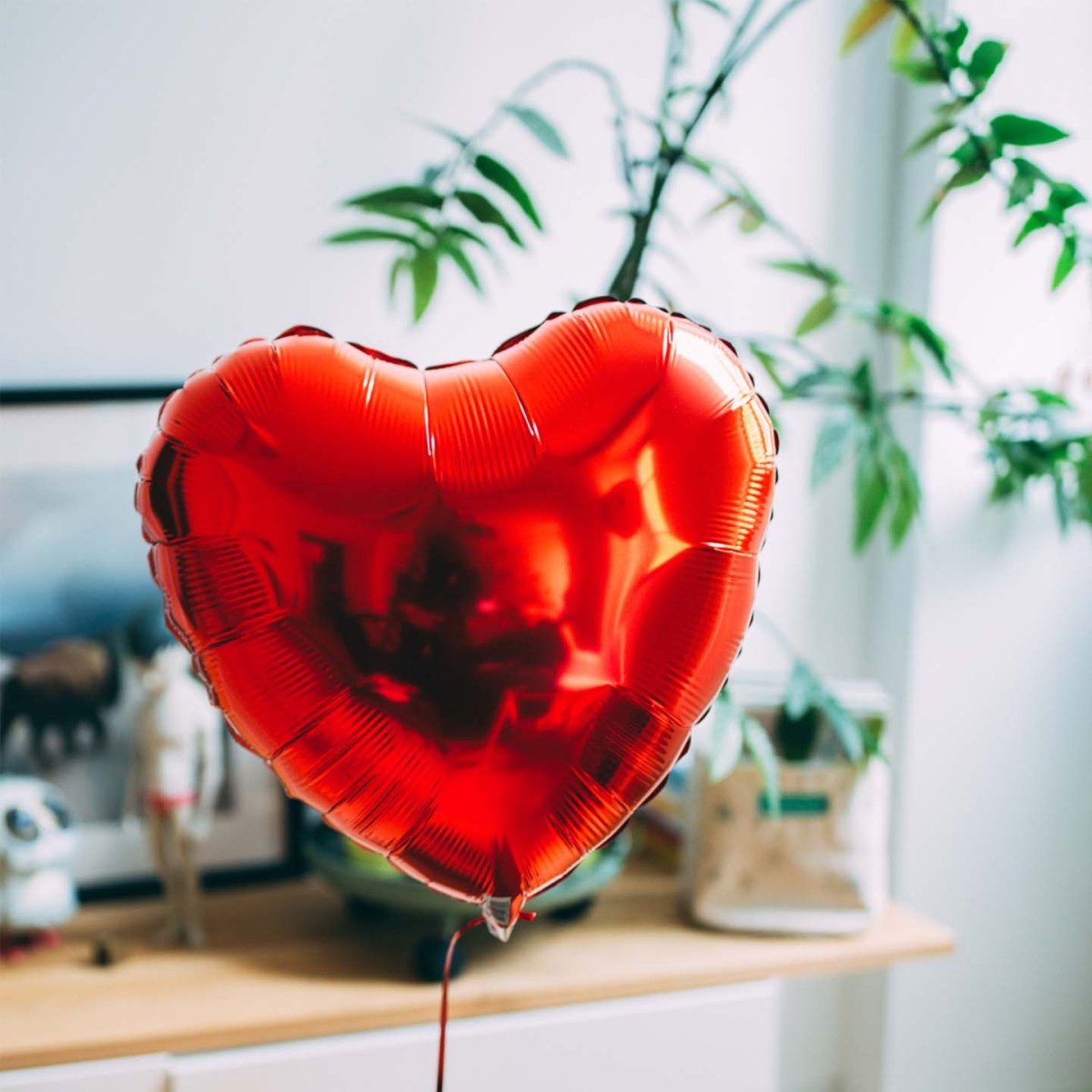 Red Heart Shaped Balloon in a box - BetterThanFlowers