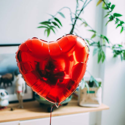 Red Heart Shaped Balloon in a box - BetterThanFlowers