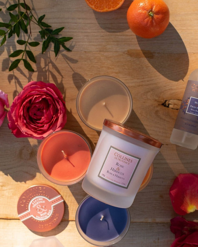Rose & Hibiscus Candle by Botani Bloom - BetterThanFlowers