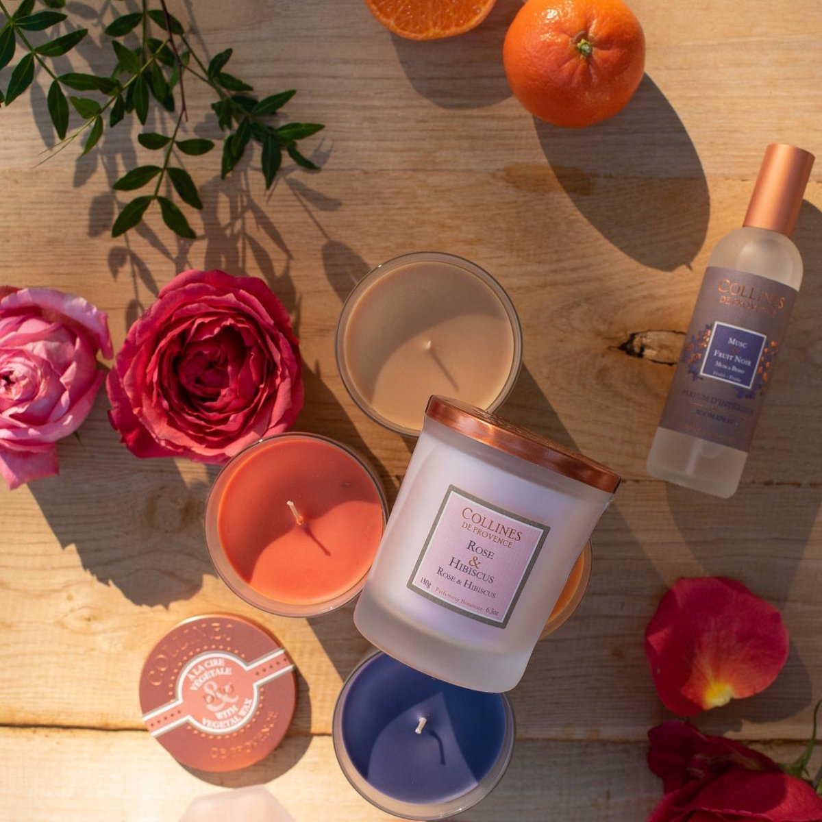 Rose & Hibiscus Candle by Botani Bloom - BetterThanFlowers