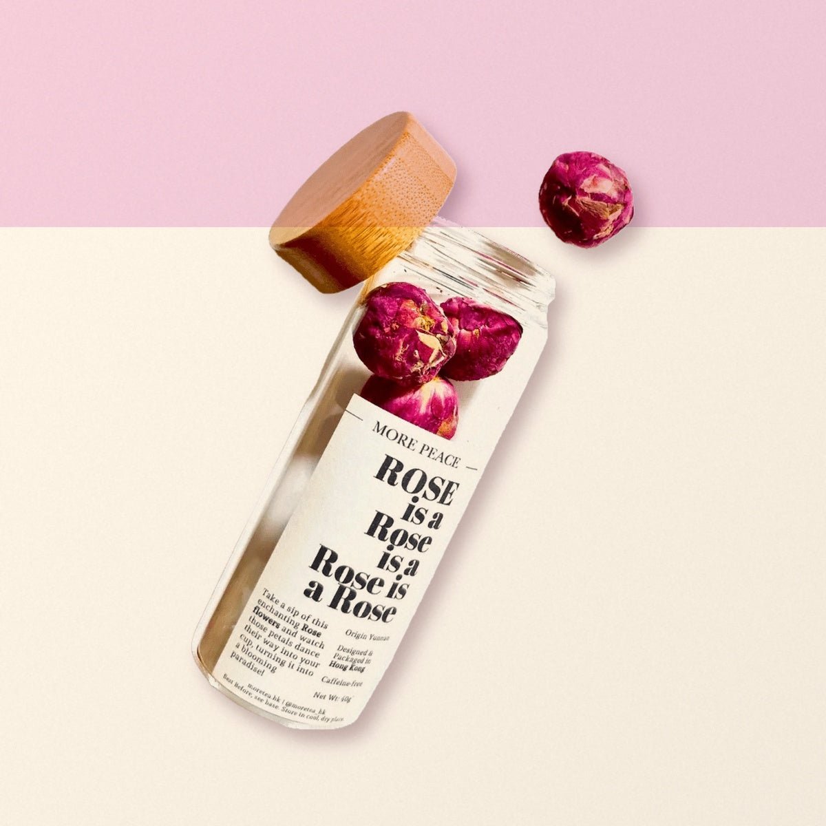 Rose is a Rose is a Rose Wellness Tea by MoreTea - BetterThanFlowers