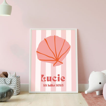 Seashell poster - BetterThanFlowers