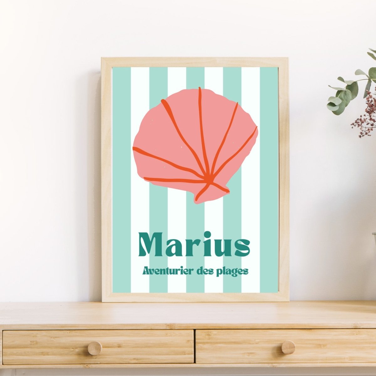 Seashell poster - BetterThanFlowers