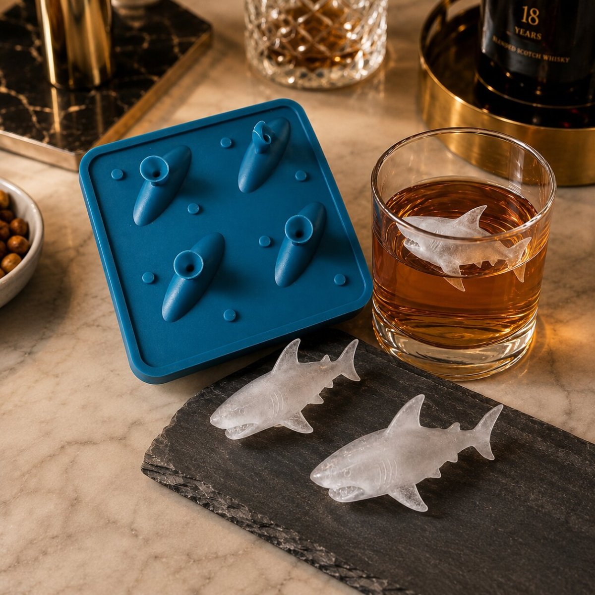 Shark Silicone Ice Tray Mold - BetterThanFlowers