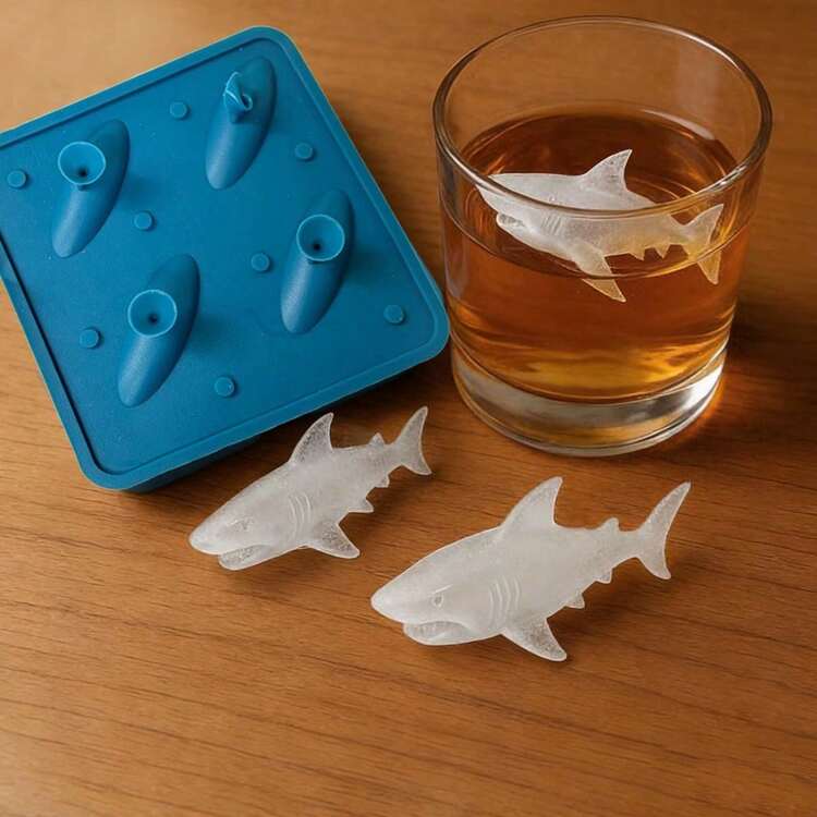 Shark Silicone Ice Tray Mold - BetterThanFlowers