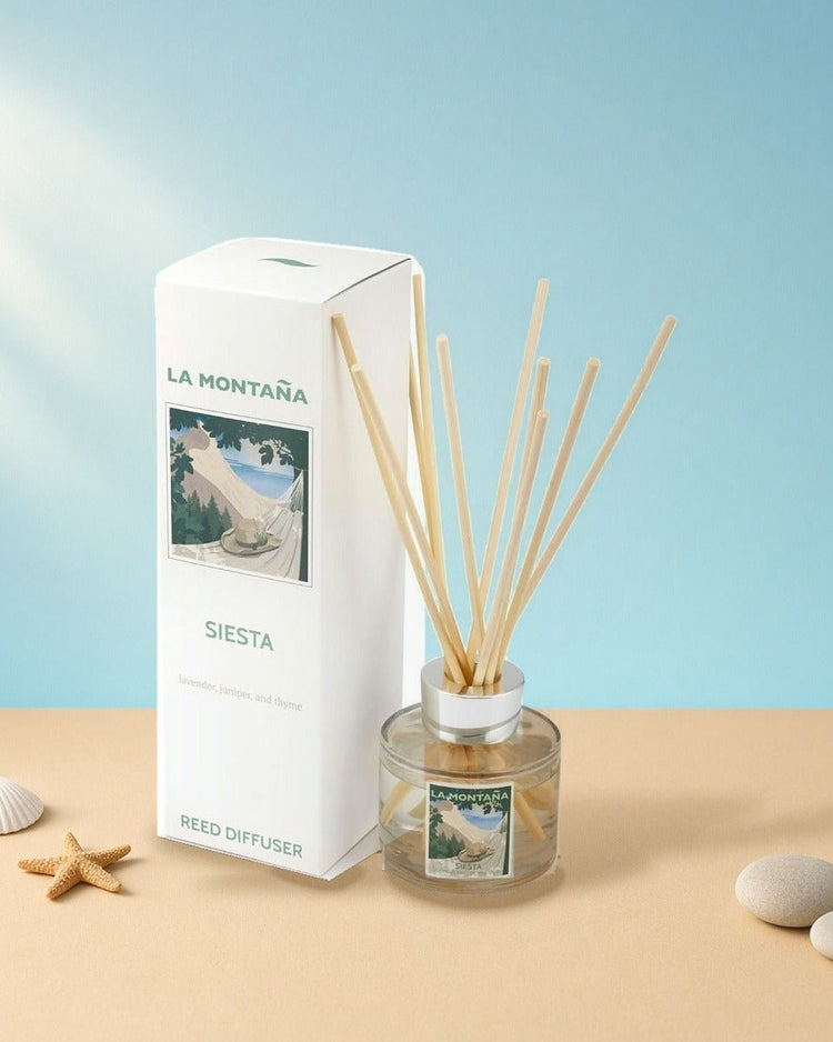 Siesta Reed Diffuser by La Montana - BetterThanFlowers