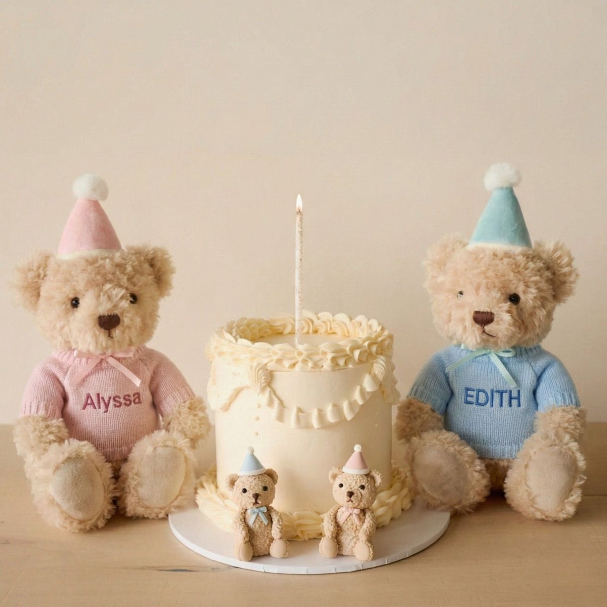 Snuggle Bunnies - 客製化生日版亞瑟（多種顏色可選） - BetterThanFlowers